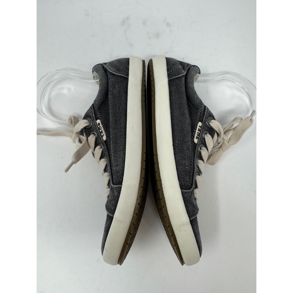Taos Star Charcoal Gray Washed Canvas Low Top Sneakers Womens 6.5 STA-12844 - Picture 5 of 10